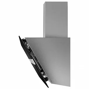Наклонная вытяжка MAUNFELD Mersey 60 Inox Glass Black