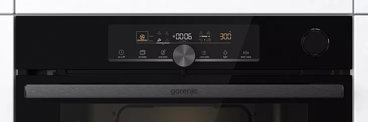 Электрический духовой шкаф с паром Gorenje BPSA6747A08BG