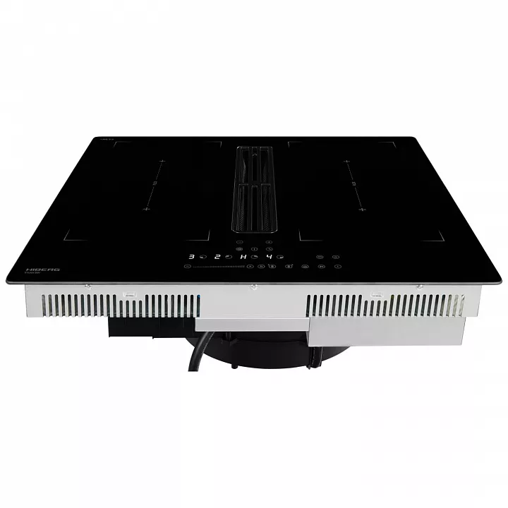 Индукционная варочная панель с вытяжкой HIBERG i6-VM8 B