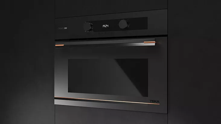 Компактный духовой шкаф с свч Teka HLC 84-G1 C Infinity Matt Black