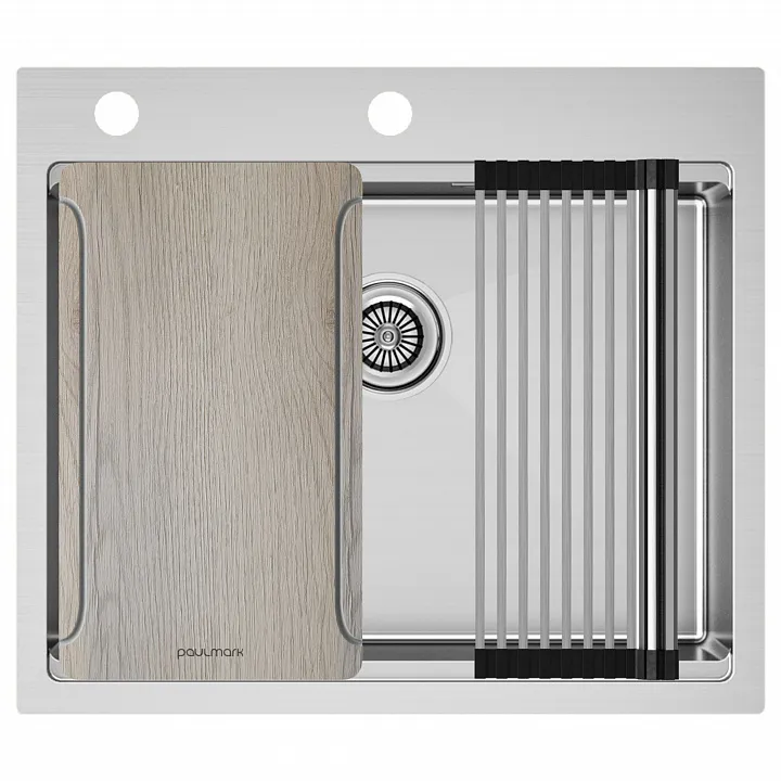 Кухонная мойка Paulmark KRONER-MULTI SINK 59 BS
