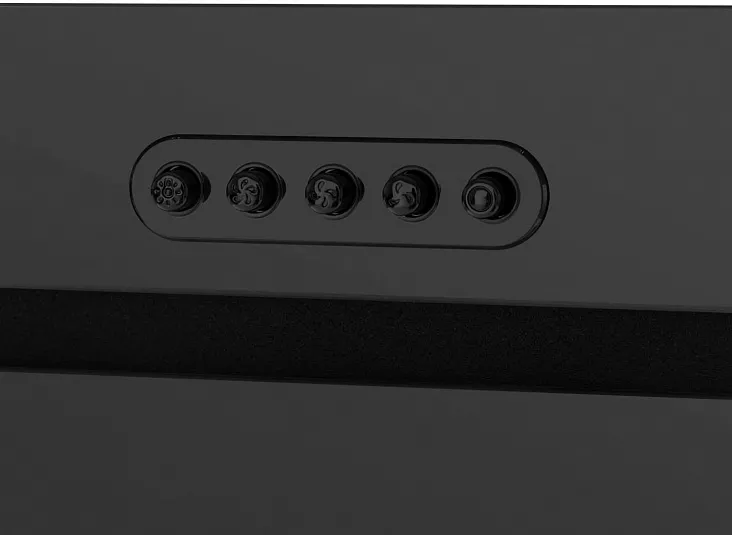 Полновстраиваемая вытяжка HOMSair Crocus Push 52 Black