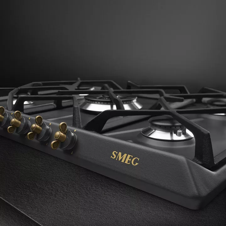 Газовая варочная панель Smeg SRV876AOGH