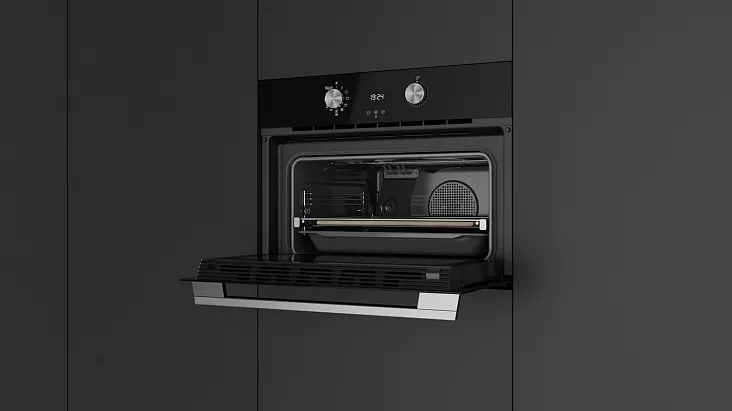 Компактный духовой шкаф Teka HLC 8510P MAESTROPIZZA NIGHT RIVER BLACK