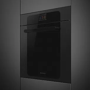 Электрический духовой шкаф с паром Smeg SOP6204S2PB