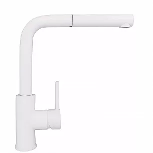 Смеситель для кухни Alveus Zeos-P WHITE MAT