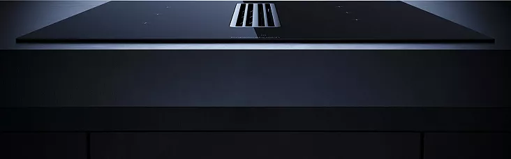 Индукционная варочная панель с вытяжкой Kuppersbusch KMI 6350.0 SR