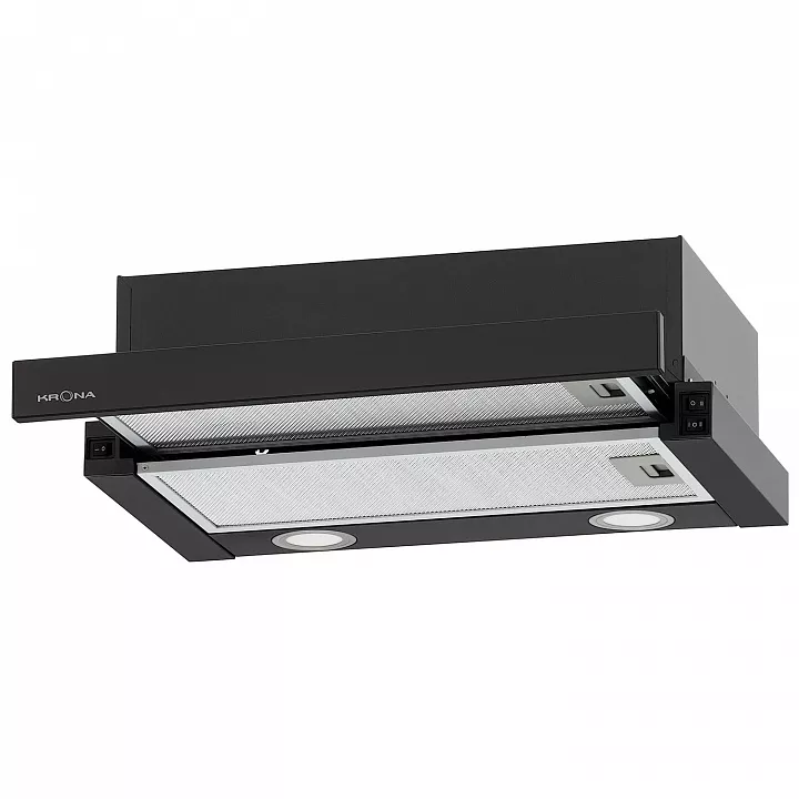 Вытяжка с выдвижным экраном Krona KAMILLA T 500 BLACK