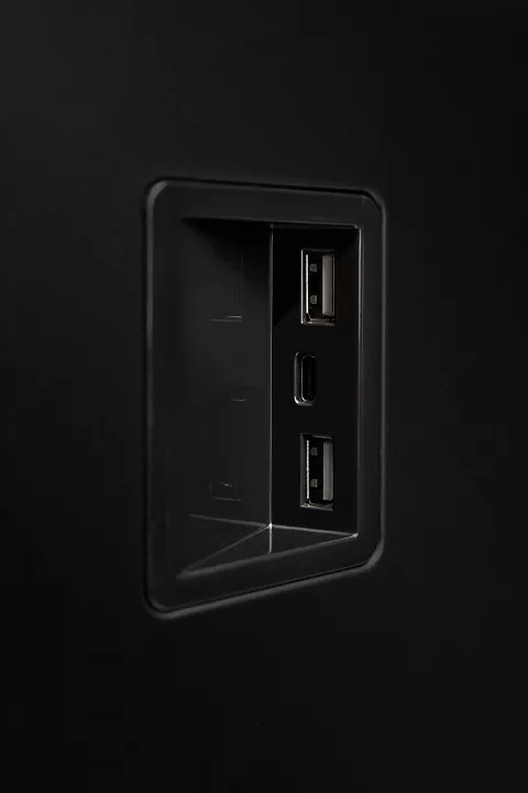 Умный журнальный столик с холодильником HIBERG X3 TB