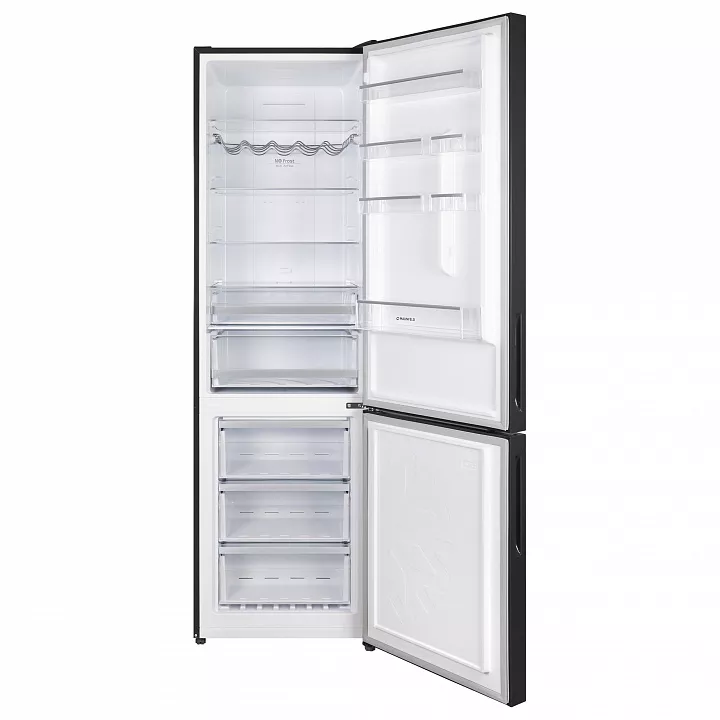 Холодильник-морозильник MAUNFELD MFF200NFB Matt Inverter