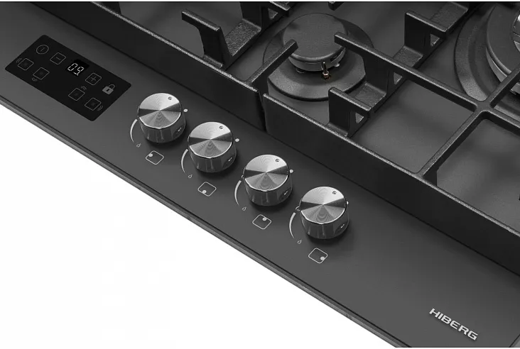 Газовая варочная панель HIBERG VM 6245 Gr