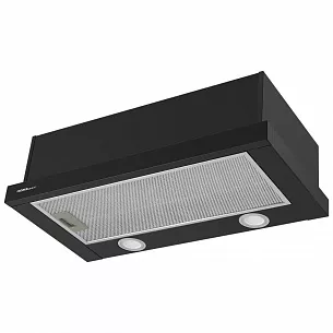 Вытяжка с выдвижным экраном HOMSair Flat 50 Black