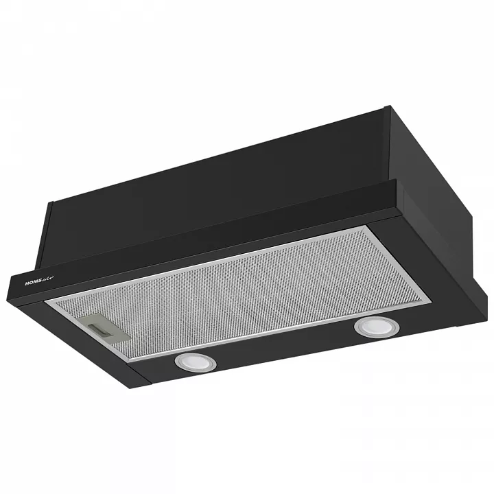 Вытяжка с выдвижным экраном HOMSair Flat 50 Black