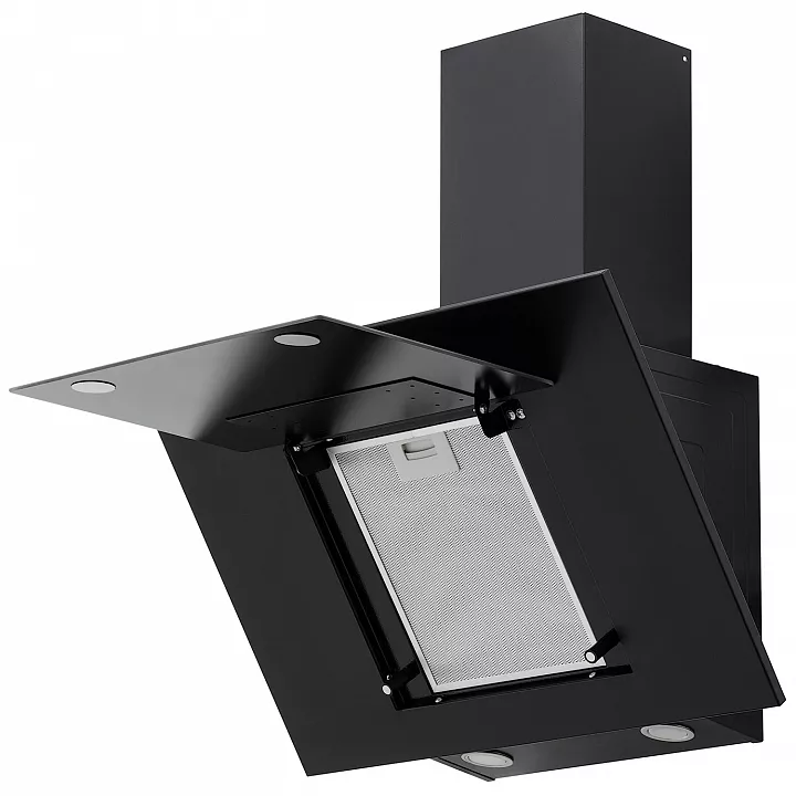 Наклонная вытяжка Krona VIERKANT 600 BLACK PB