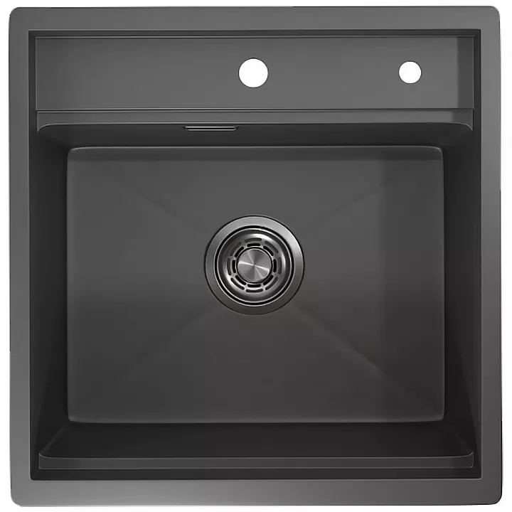 Кухонная мойка GRANULA KS-5051, Графит матовый