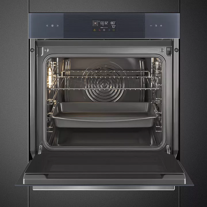 Электрический духовой шкаф с паром Smeg SO6102S3PG