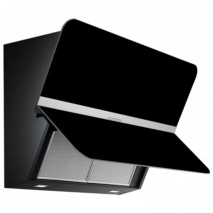 Наклонная вытяжка Falmec FLIPPER 55 P.E. CONO VETRO NERO ACIDATO