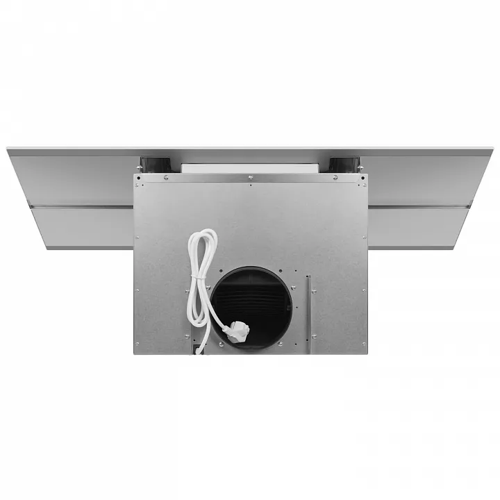 Наклонная вытяжка MAUNFELD Mersey 90 Inox Glass White