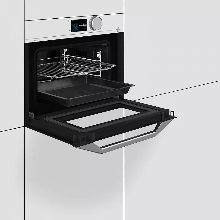 Компактный духовой шкаф с свч De Dietrich DKC4756W