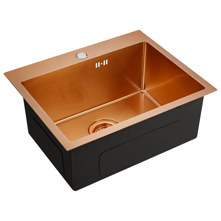 Кухонная мойка EMAR EMB-115 PVD Nano Coppery
