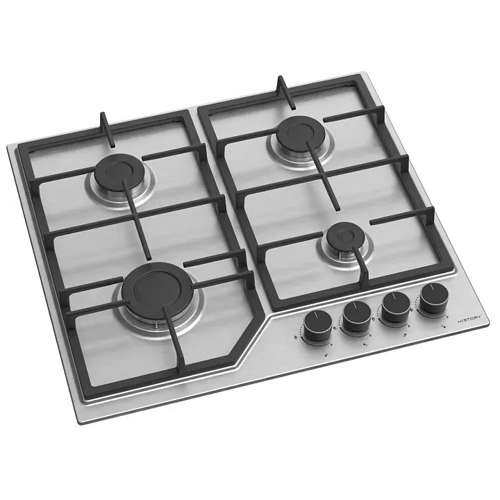 Газовая варочная панель HiSTORY HGE 640M FIX