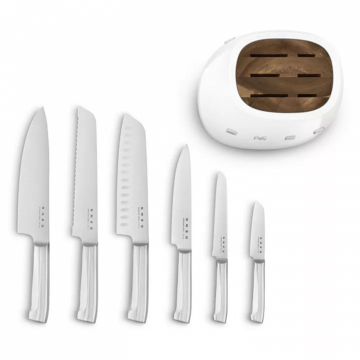 Комплект ножей SMEG KBSF02WH
