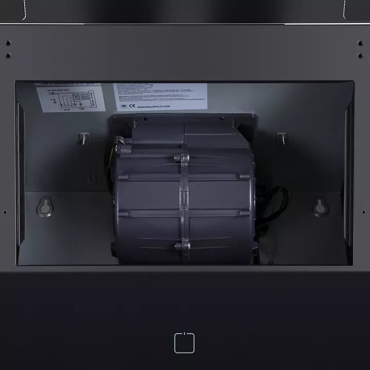 Наклонная вытяжка MAUNFELD Cascada 60 Black