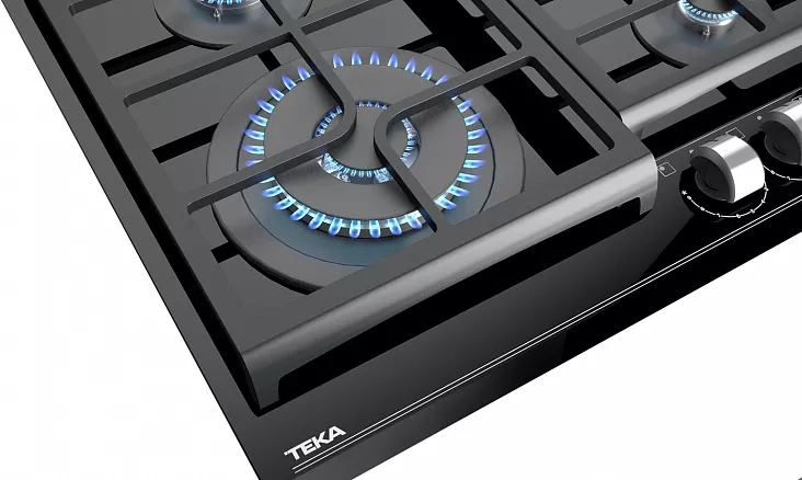 Газовая варочная панель Teka GZC 64320 XBN NIGHT RIVER BLACK