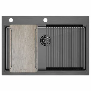 Кухонная мойка Paulmark KRONER-MULTI SINK 75 GM