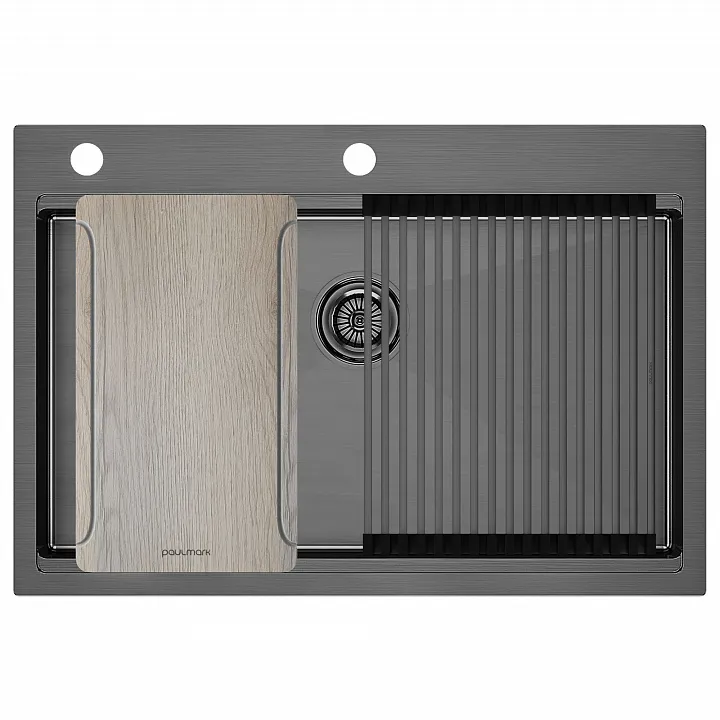 Кухонная мойка Paulmark KRONER-MULTI SINK 75 GM
