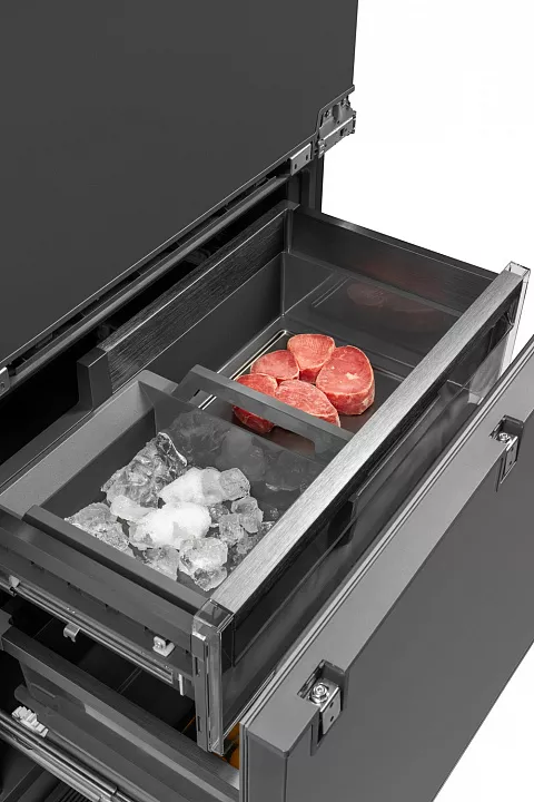Встраиваемый холодильник-морозильник HIBERG S-RFC 600 B Inverter