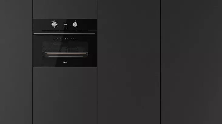 Компактный духовой шкаф Teka HLC 8510P MAESTROPIZZA NIGHT RIVER BLACK