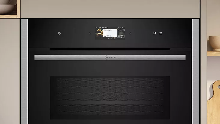 Компактный духовой шкаф с свч NEFF C24MS31N0