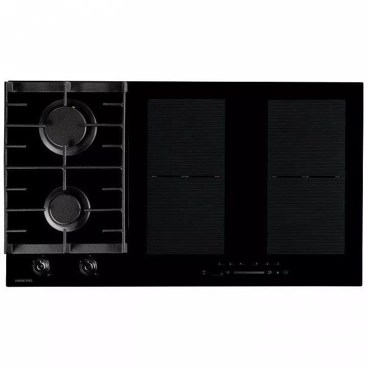 Комбинированная варочная панель HIBERG i-VM 9025 B