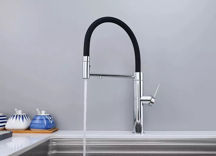 Смеситель для кухни Paulmark GANYMEDE CR