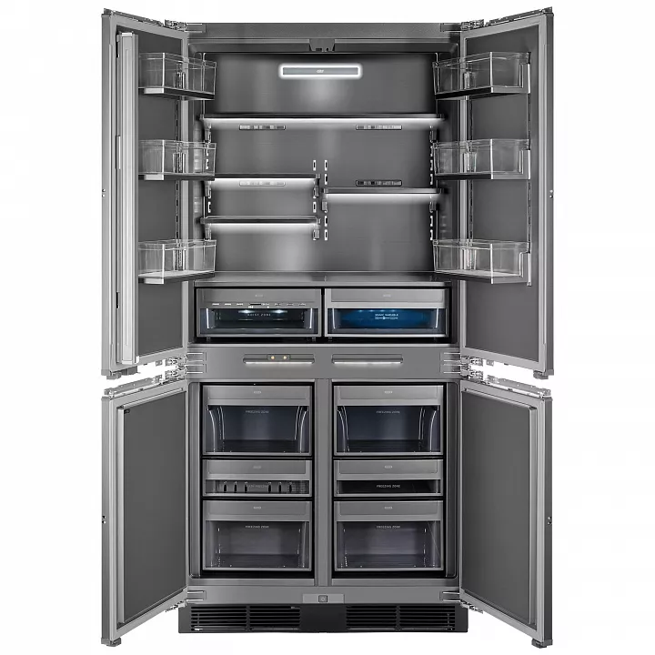 Встраиваемый холодильник-морозильник Cross Door HIBERG S-RFQ 800 B Inverter