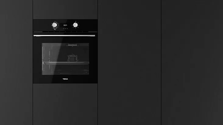 Электрический духовой шкаф Teka HLB 8416 AIRFRY NIGHT RIVER BLACK