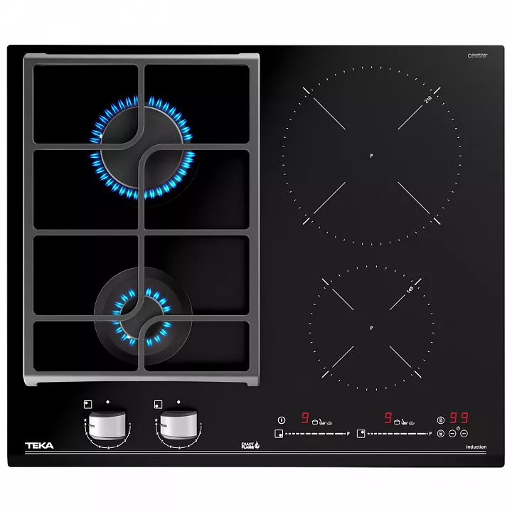 Комбинированная варочная панель Teka HYBRID JZC 64322 ABN BLACK