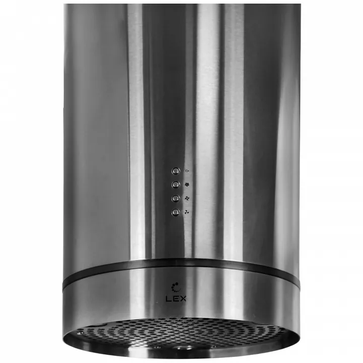 Островная цилиндрическая вытяжка LEX TUBO ISOLA 350 Inox