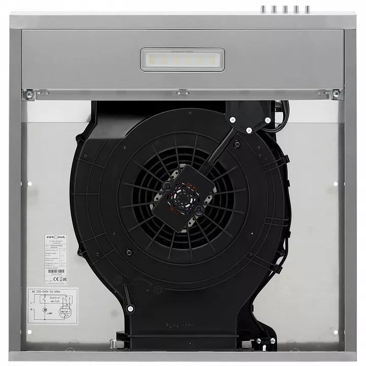 Козырьковая вытяжка Krona JESSICA SLIM 500 INOX PB