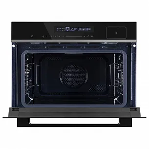 Компактный духовой шкаф с паром MAUNFELD MCMO5016STGB