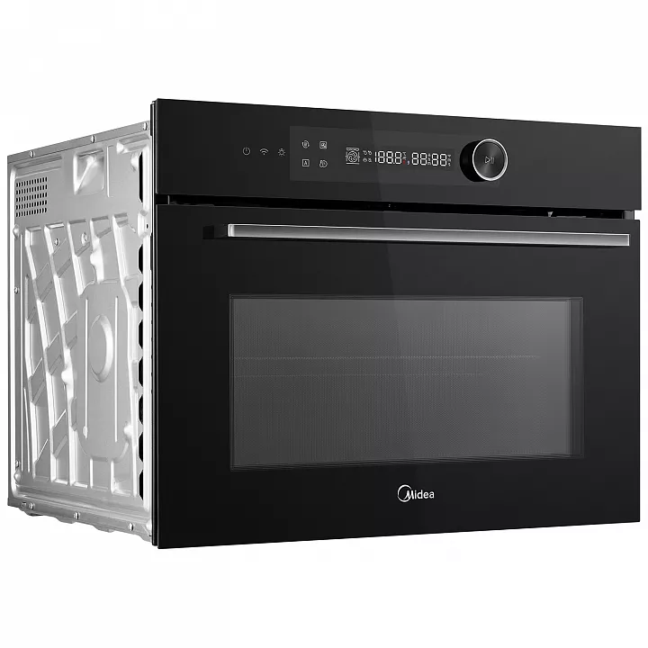 Компактный духовой шкаф с свч Midea MCO82007MBG-I