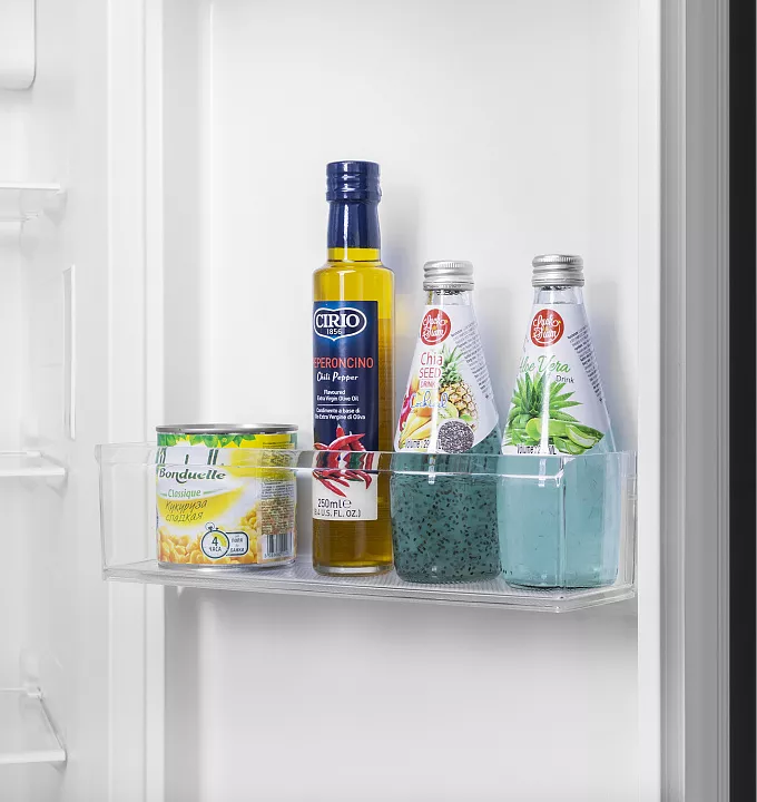 Холодильник-морозильник Side-by-Side MAUNFELD MFF177NFW Slim Inverter