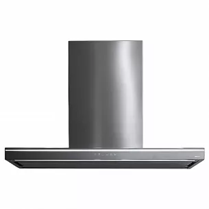 Т-образная вытяжка Falmec LUMINA LED NRS GLASS STEEL 90