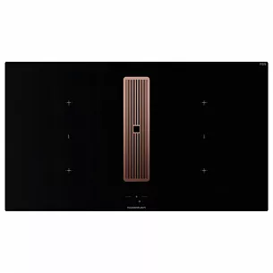 Индукционная варочная панель с вытяжкой Kuppersbusch KMI 9850.1 SR-S Copper