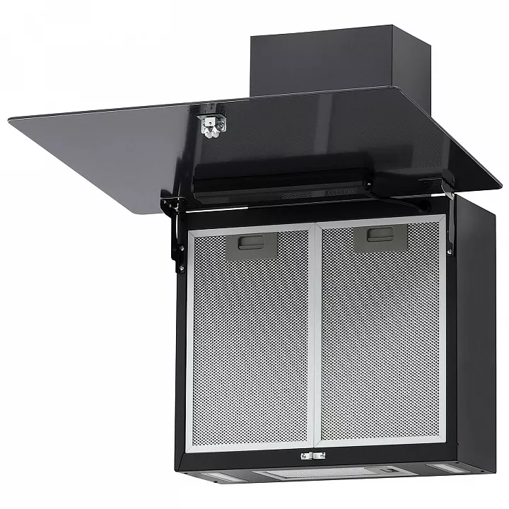 Вертикальная вытяжка Krona AURA 600 BLACK S