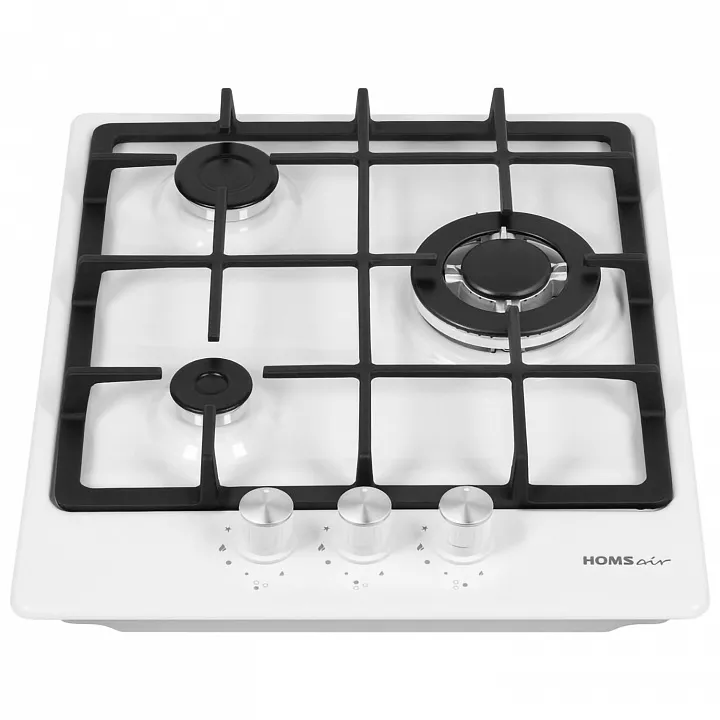 Газовая варочная панель HOMSair HGE433TGCWH
