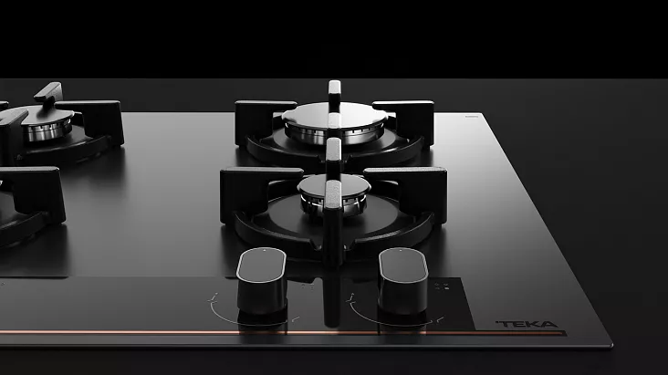 Газовая варочная панель Teka GBC 64-G1 GBN Infinity Matt Black