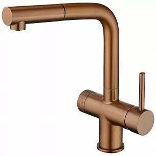 Смеситель для кухни EMAR ЕС - 7026 PVD Coppery