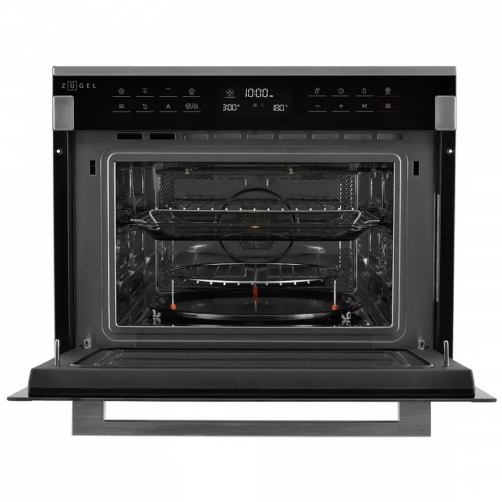 Компактный духовой шкаф с свч ZUGEL ZOE610X